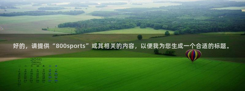 好的，请提供“800sports”或其相关的内容，以便我为您生成一个合适的标题。